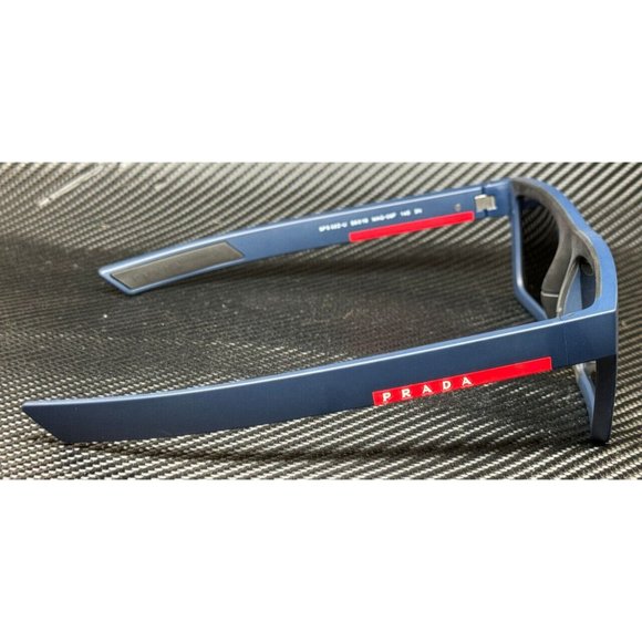 Prada Matte Blue Men's 58mm Sunglasses - Picture 4 of 5